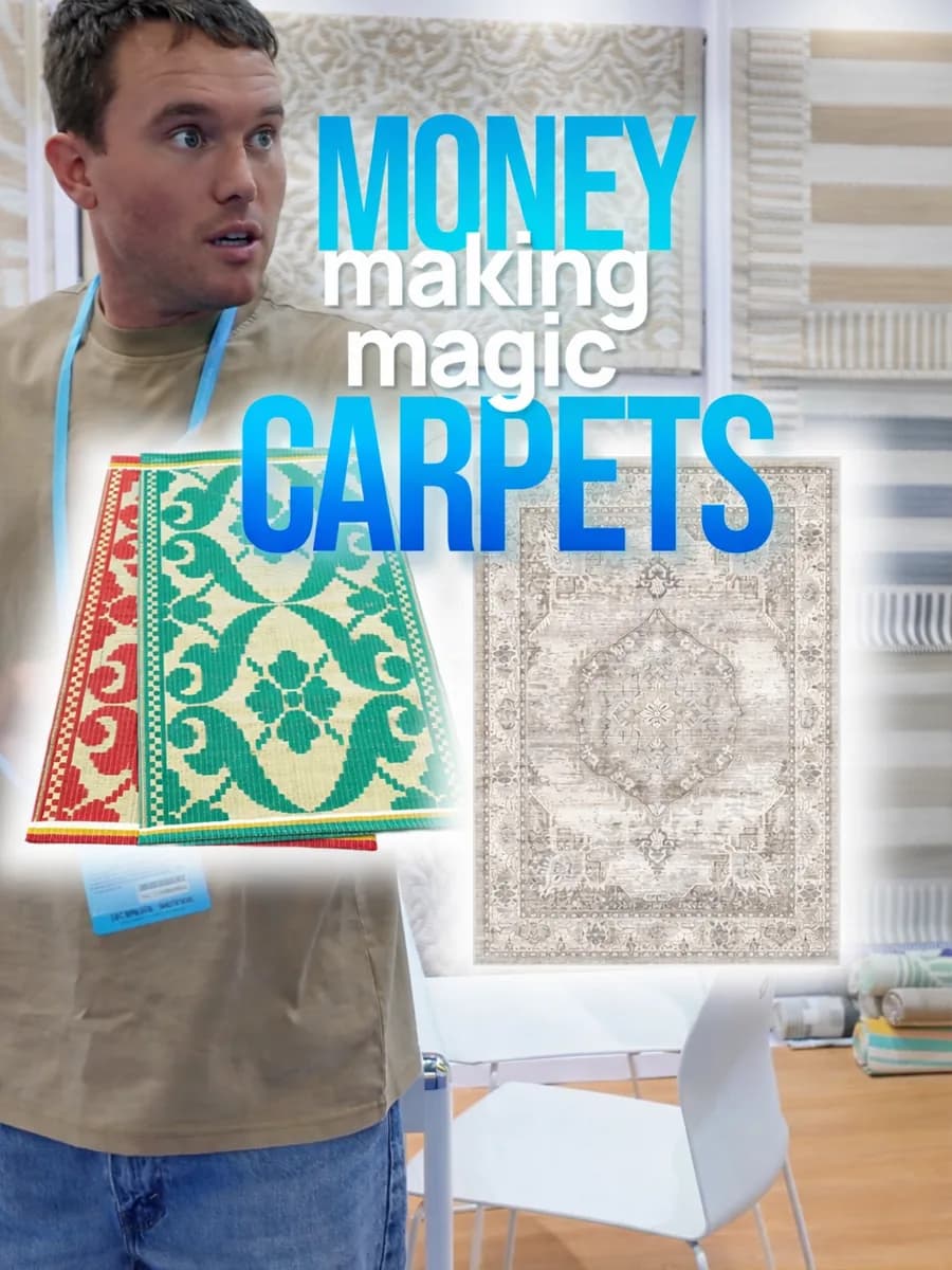 Rollable Outdoor Rugs: Big-Box Wholesale Path to $1M or Bootstrap to $5K/Month Selling Rollable Outdoor Rugs