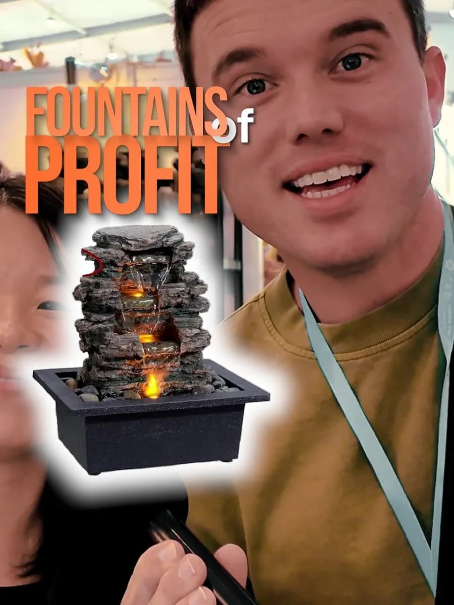 Water Fountains: Turn $0 Into $5K/Month or Scale to $1M Selling Water Fountains