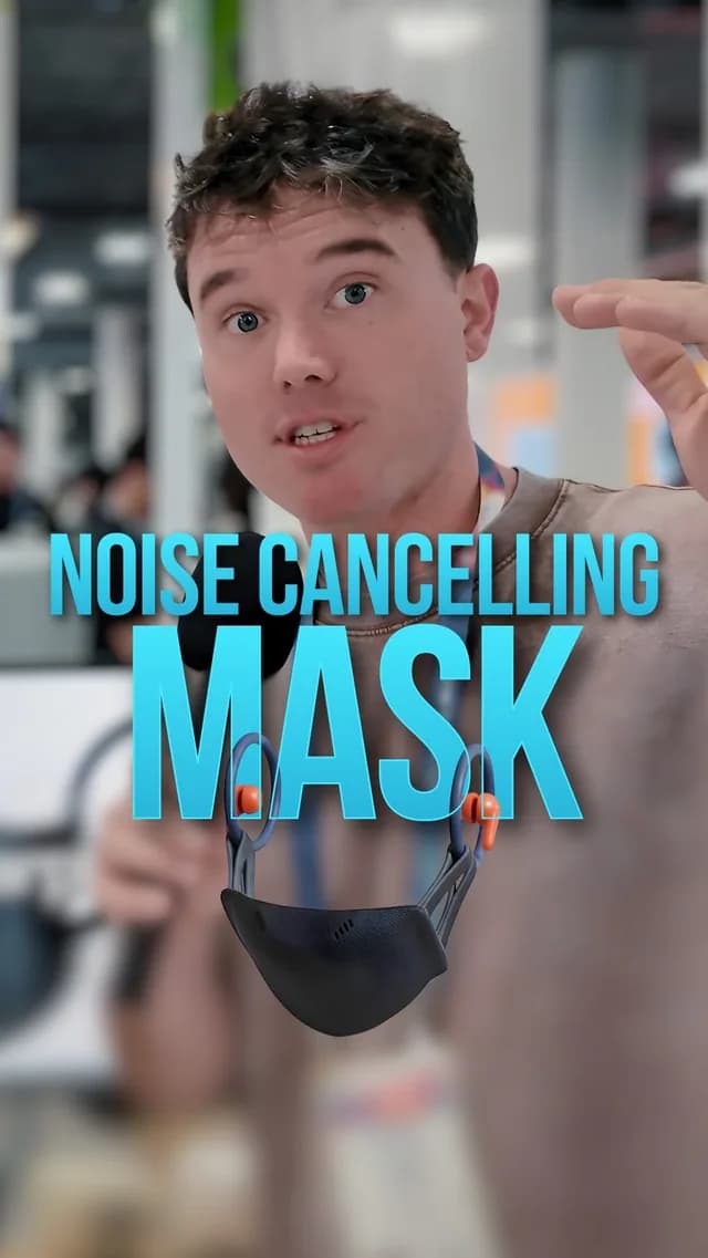Noise cancelling mask