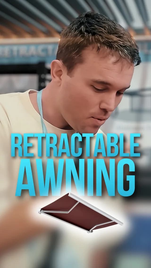 Retractable awnings