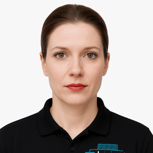 Import export service agency team member Lila Manroe
