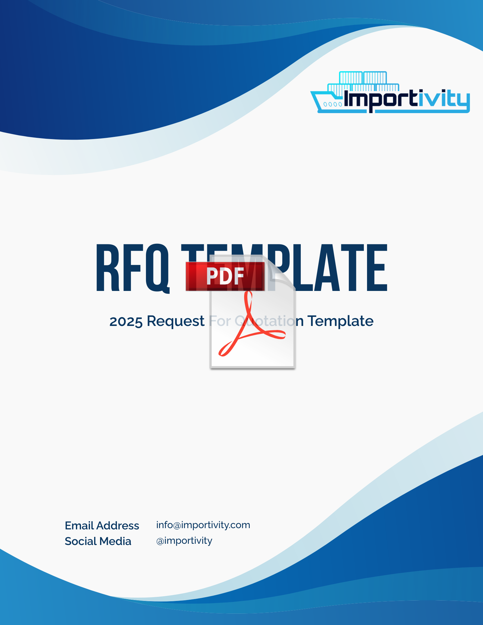 RFQ Template For Manufacturing | Importivity