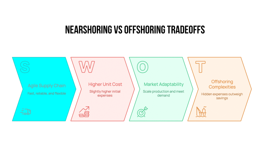 Nearshoring vs offshoring tradeoffs